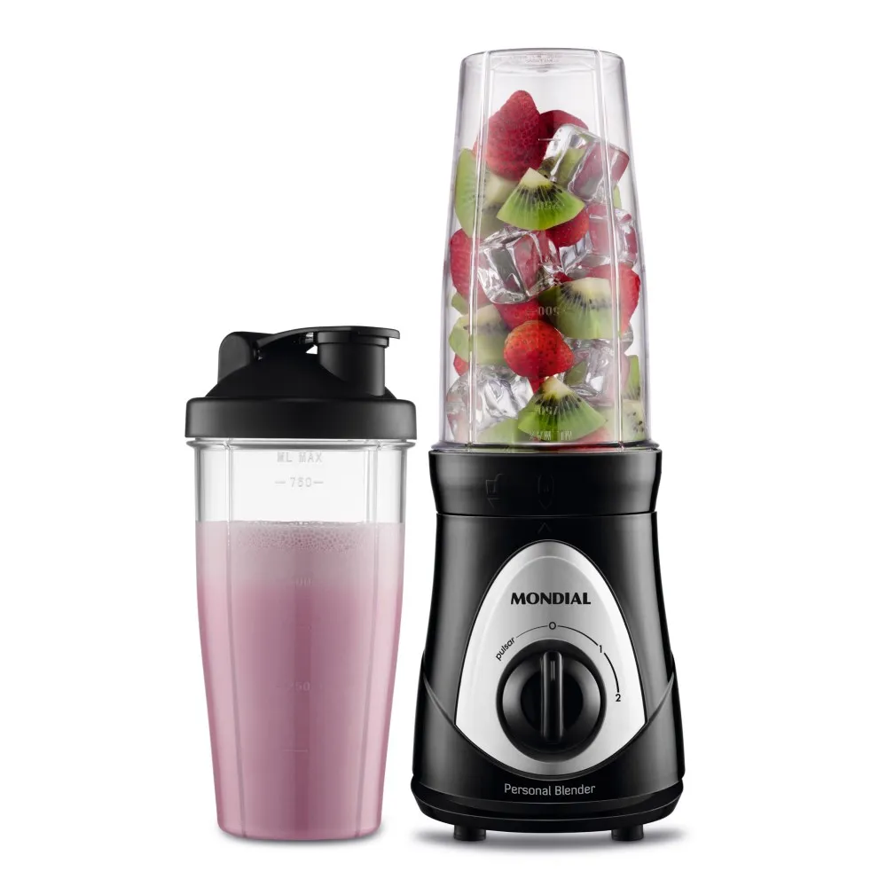 liquidificador portátil mondial personal blender